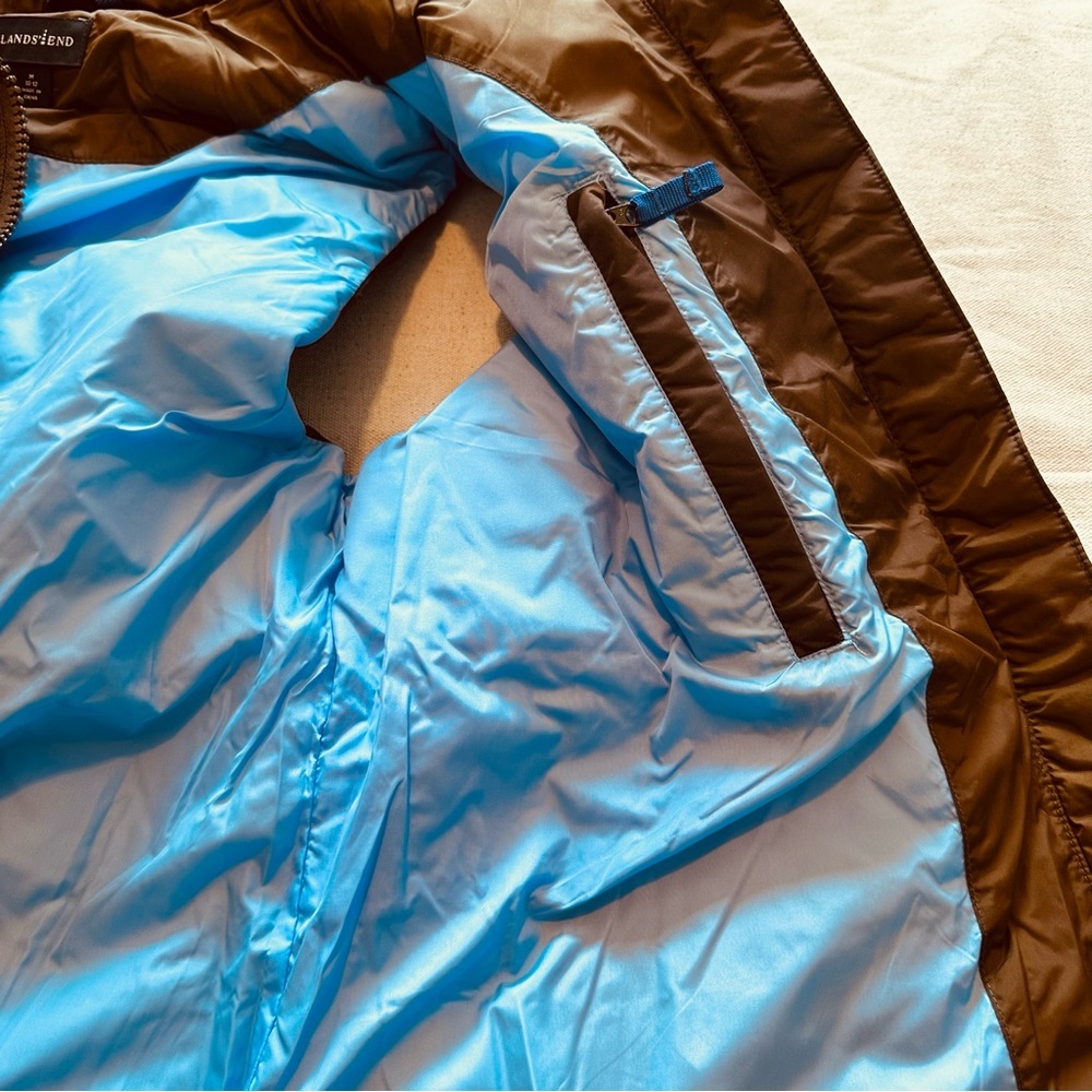 Lands’ End | Vest | Lands’ End in Brown/Blue - Picture 10 of 16